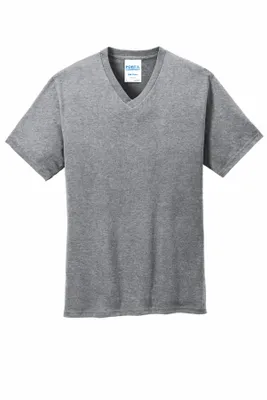 Port & Company Core Cotton V-Neck Tee. PC54V
