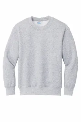 Port & Company Youth Core Fleece Crewneck Sweatshirt. PC78Y