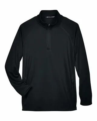 Devon & Jones Men's Stretch Tech-Shell Compass Quarter-Zip