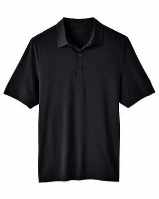 North End Men's JAQ Snap-Up Stretch Performance Polo