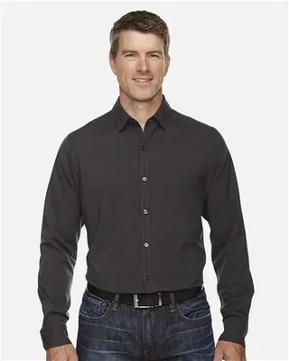 North End Men's Mlange Performance Shirt