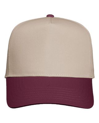 Khaki/ Maroon Khaki/ Maroon - Custom Aprons Now