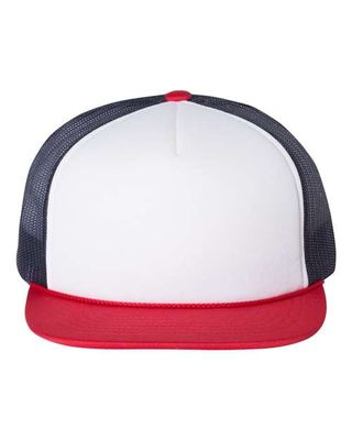 White/ Navy-Red White/ Navy-Red - Custom Aprons Now
