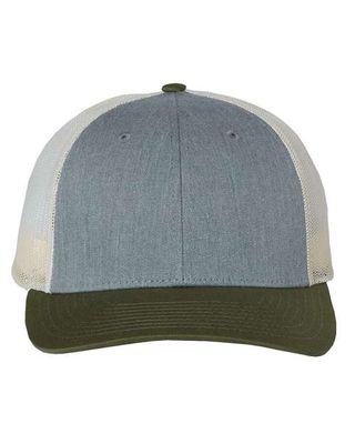 Heather gray/ Birch/ Army Heather gray/ Birch/ Army - Custom Aprons Now