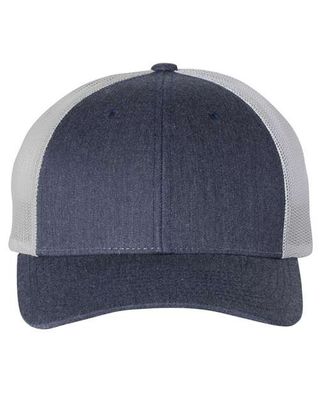 Heather Navy/ Light gray Heather Navy/ Light gray - Custom Aprons Now