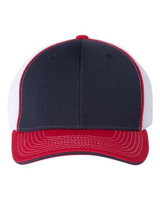 Navy/ White/ Red Tri Navy/ White/ Red Tri - Custom Aprons Now