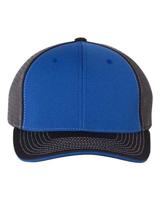 Royal/ Charcoal/ Black Tri Royal/ Charcoal/ Black Tri - Custom Aprons Now