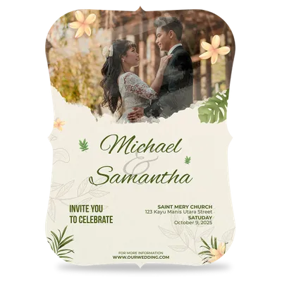 Invitation & Announcement Cards - Custom Aprons Now