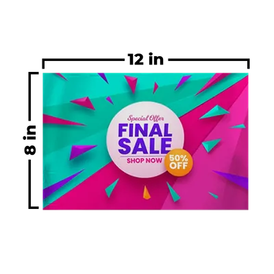 12 x 8 in - Table Covers Now