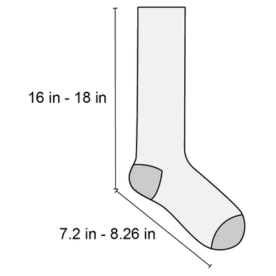 Women_DTF Printing + Pure Cotton Knee High Women_DTF Printing + Pure Cotton Knee High - Table Covers Now