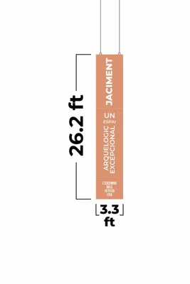 3.3 ft x 26.2 ft - Custom Aprons Now