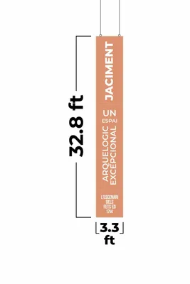 3.3 ft x 32.8 ft - Custom Aprons Now