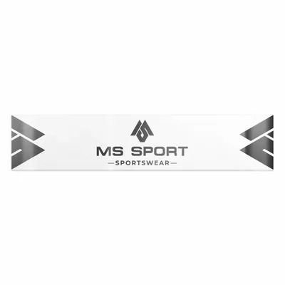 Full Color Label on Clear Material - Custom Aprons Now