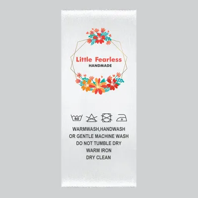 Satin Woven Label - Table Covers Now