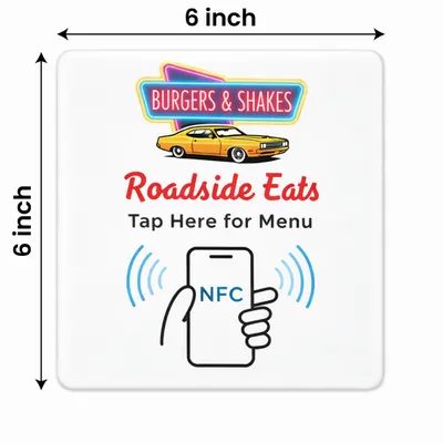 6 x 6 in - Custom Aprons Now