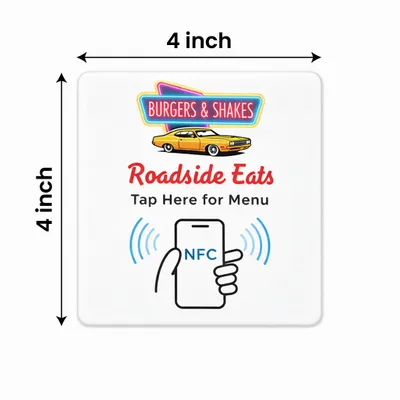 4 x 4 in - Custom Aprons Now