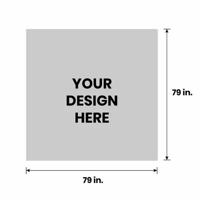 79in x 79in - Custom Aprons Now