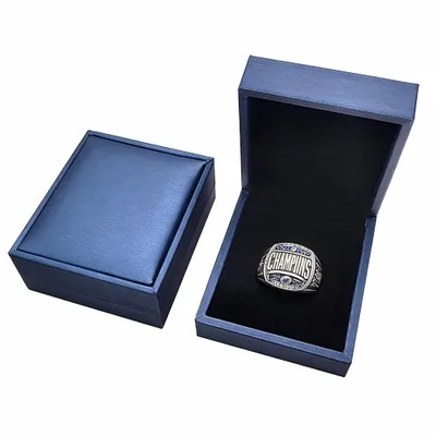 Blue PU Box - Custom Aprons Now