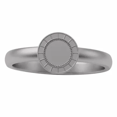 Matte Nickel Plating - Custom Aprons Now