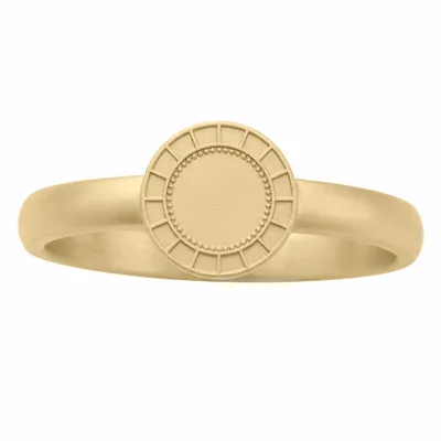 Matte Gold Plating - Custom Aprons Now