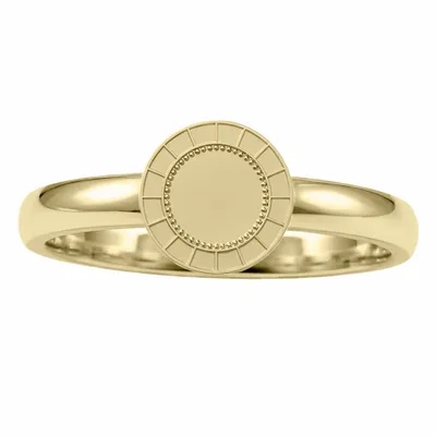 Glossy Gold Plating - Custom Aprons Now