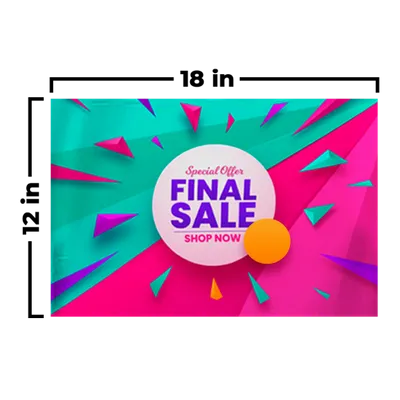 18 x 12 in - Custom Aprons Now