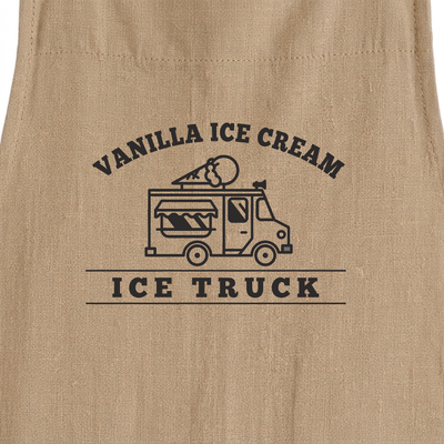 One Color Printing - Custom Aprons Now