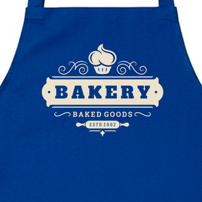 One Color Printing - Custom Aprons Now