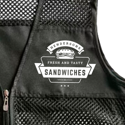 One-Color Printing - Custom Aprons Now