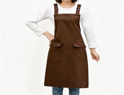 Dark brown - Custom Aprons Now