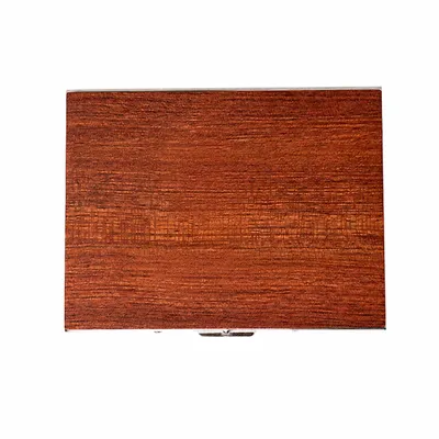 Bubinga with Silver Frame - Custom Aprons Now