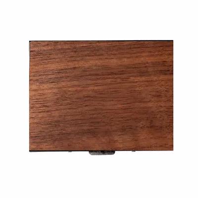 Walnut with Black Frame - Custom Aprons Now