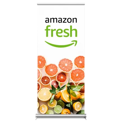 Roll Up Banner Stands - Custom Aprons Now