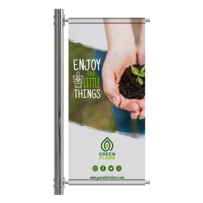 Pole Banners - Custom Aprons Now