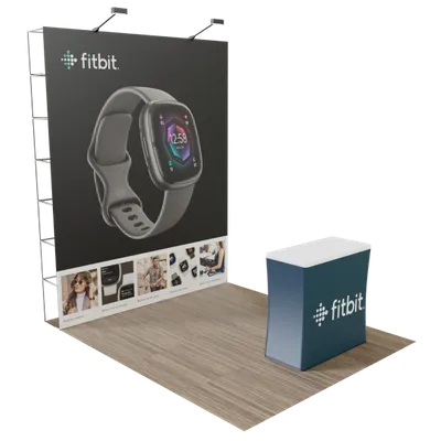 8' x 8' Straight Pop-Up Display