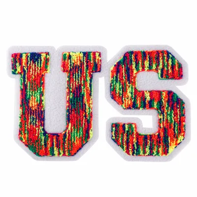 Multi Color Chenille Patch - Table Covers Now