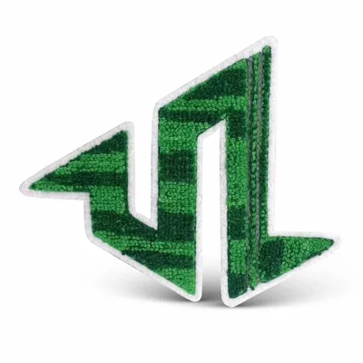 Multi Color Chenille Patch - Custom Aprons Now