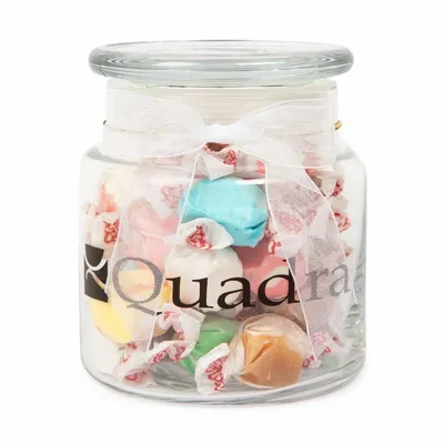 22oz. Glass Jar - Salt Water Taffy - Custom Aprons Now