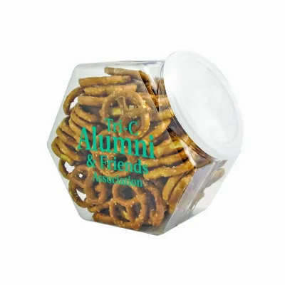 Penny Candy Jar - Salted Mini Pretzels - Custom Aprons Now