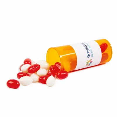 Small Promo Pill Bottles-Jelly Belly® - Custom Aprons Now