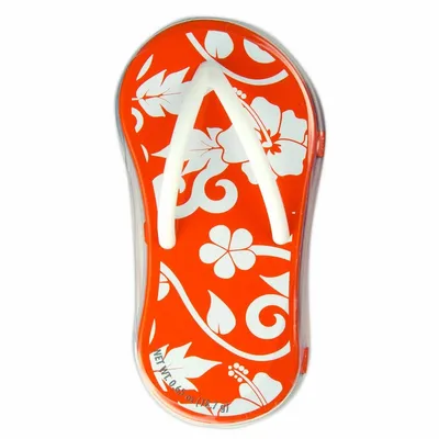 Hibiscus Orange Flip Flop Mint Tin - Custom Aprons Now