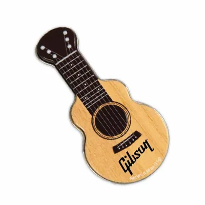 Original Acoustic Guitar Shaped Mint Tin - Custom Aprons Now