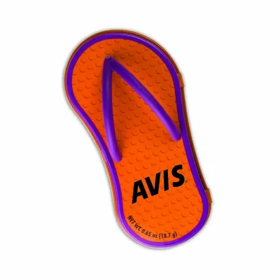 Orange Flip Flop Mint Tin - Custom Aprons Now