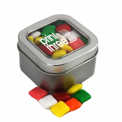 Window Tin with Mini Chicklets - SBF2500 - Custom Aprons Now