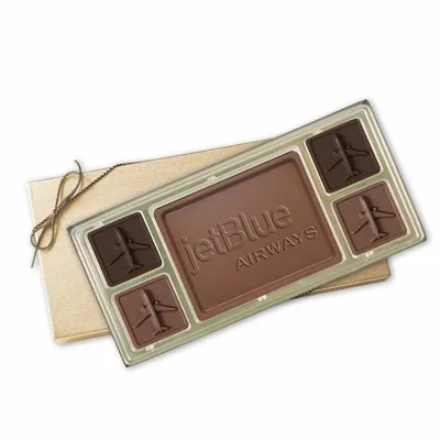 Custom Chocolate Squares Gift Box (6 1/2oz.) - Custom Aprons Now