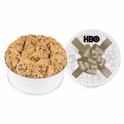 Fresh Beginnings Oatmeal Raisin Cookie Tin (Large) - Custom Aprons Now