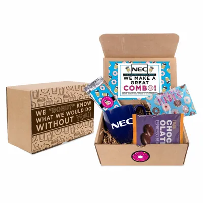 Coffee And Donuts Mailer Kit - Custom Aprons Now