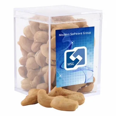 Acrylic Box with Cashews - Small - Custom Aprons Now
