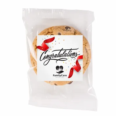 Fresh Beginnings Individually Wrapped Chocolate Chip Cookie - Custom Aprons Now