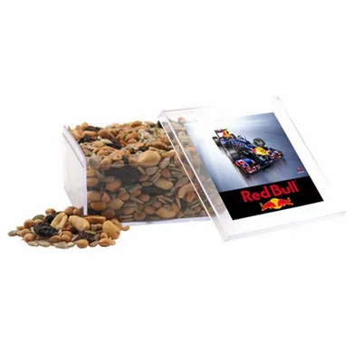 Acrylic Box with Trail Mix - Large - Custom Aprons Now